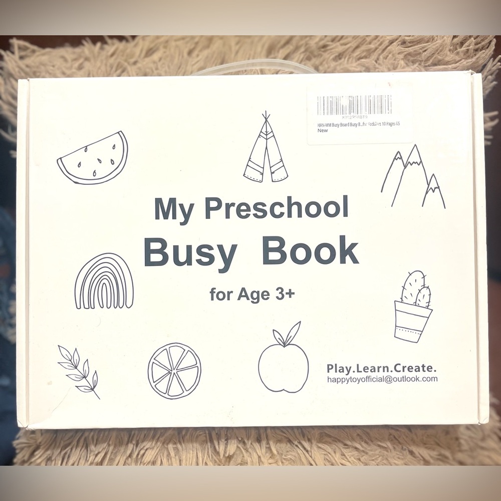 My Preschool Busy Book for Age 3+